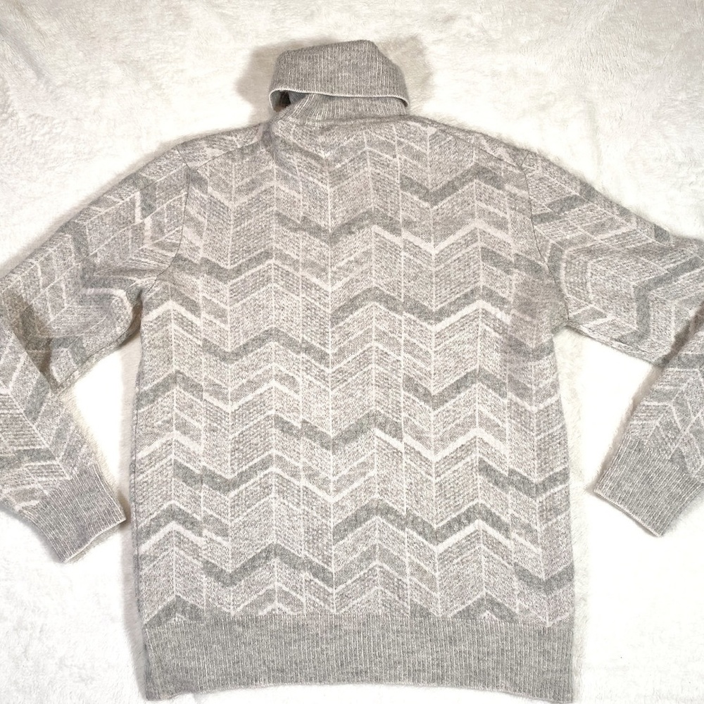 Ermenegildo Zegna Gray Turtleneck Sweater View 5